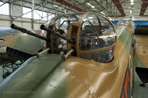Lancaster PA474 mid-upper turret Gary Eason _DSC3309 RAF Lancaster mid-upper turret