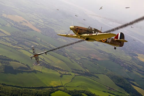 Action on 31 August 1940 flat4_pr_blog RAF Hurricane in air combat