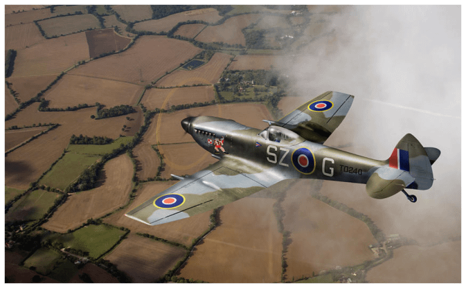 RAF Spitfire Mk XVI TD240 / SZ-G of No 131 (Polish) Wing