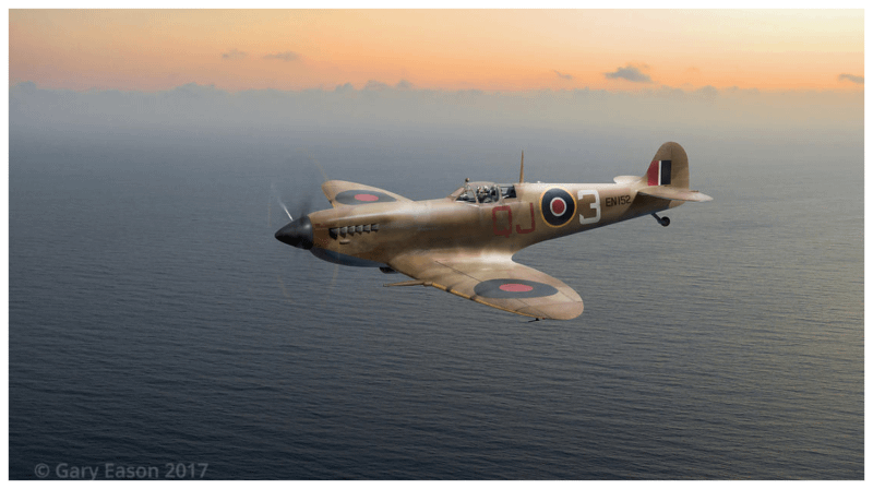 Spitfire Mk IXc, EN152 / QJ-3 with No 92 (East India) Squadron