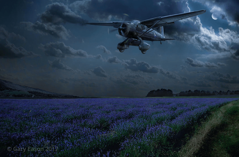 Westland Lysander secret ops Gary Eason Westland Lysander landing by moonlight